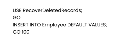 How Can You Retrieve Deleted Records in SQL Server Database? Step 2