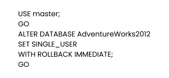 SQL Server Restore Failed Due to Database In Use step 4